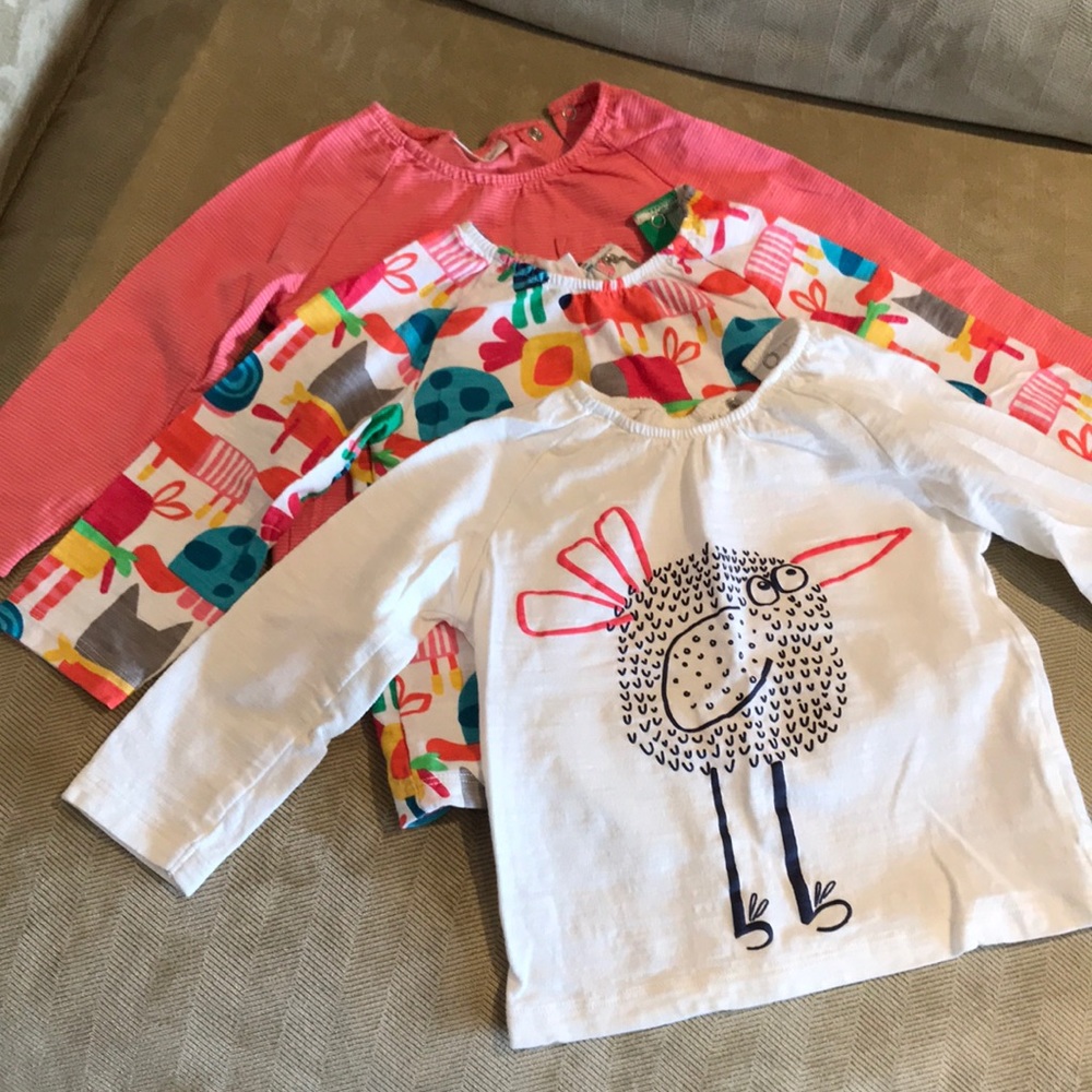 Set of 3 cute girls tops